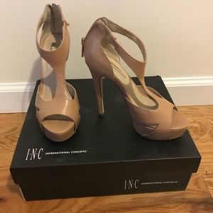 Nude Sandal Heels